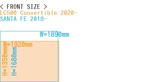 #LC500 Convertible 2020- + SANTA FE 2018-